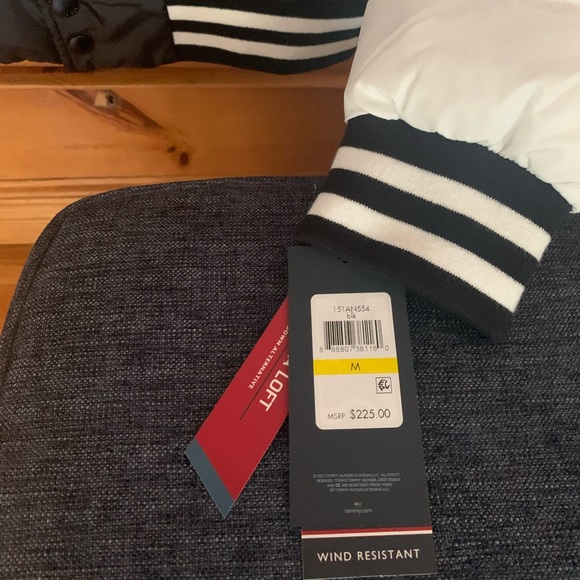 Mens M tommy Hilfiger Quilted Varsity Jacket NWT - Picture 4 of 6